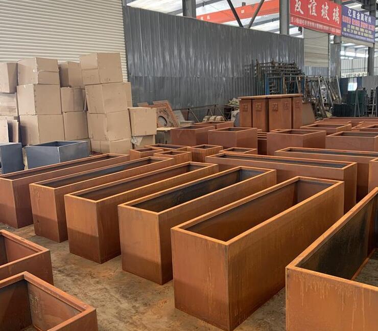 芙蓉耐候钢板花箱