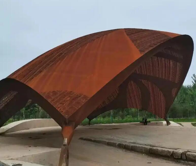 芙蓉耐候钢幕墙案例